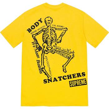 Supreme Body Snatchers Tee Majice Žute | HR348BC